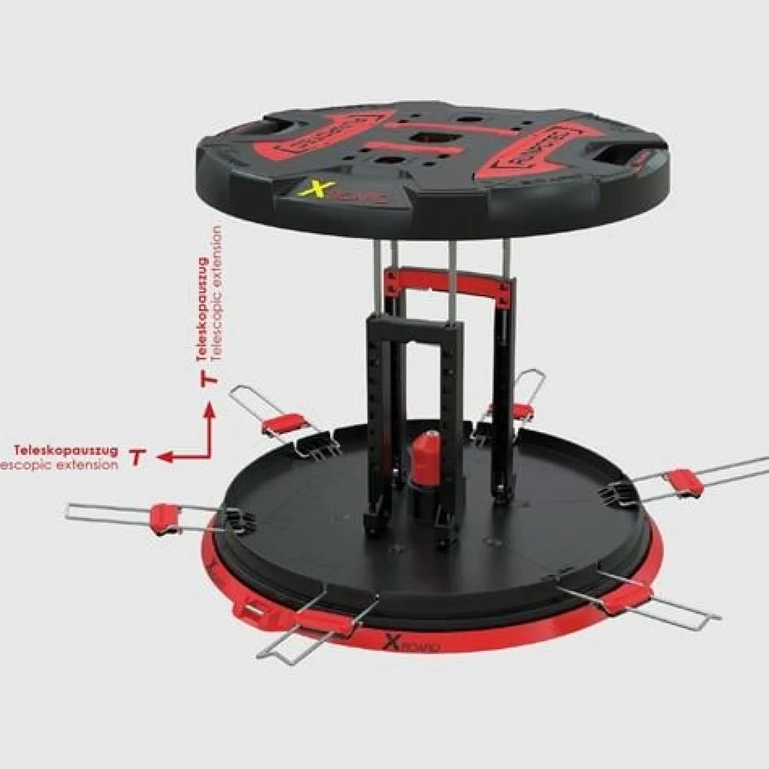 Kabelabroller XB 500 T D.500mm Trgf.800kg RUNPOTEC