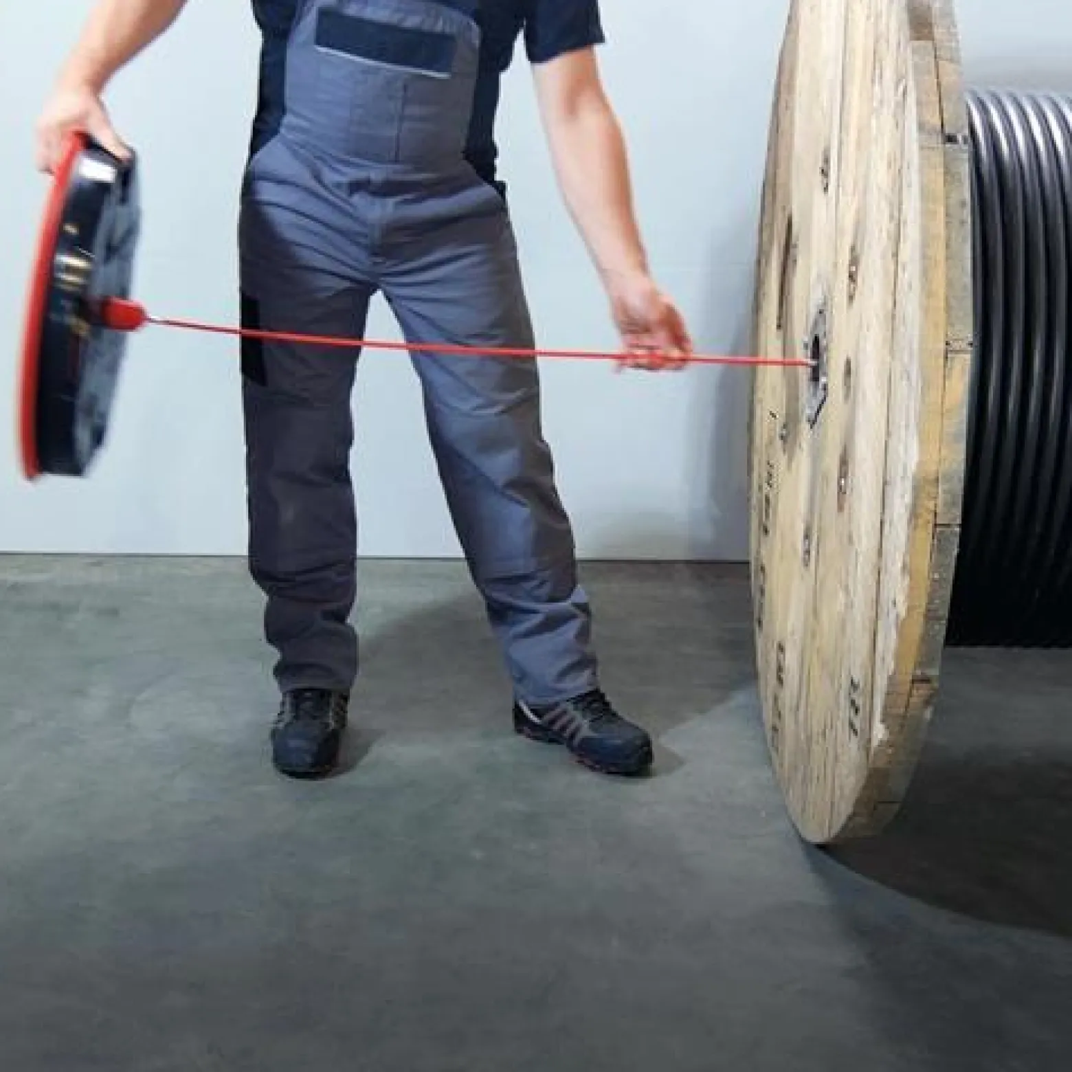 Kabelabroller XB 500 T D.500mm Trgf.800kg RUNPOTEC