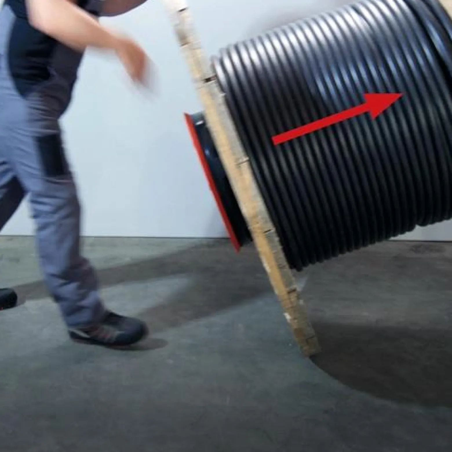 Kabelabroller XB 500 T D.500mm Trgf.800kg RUNPOTEC