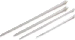 Kabelbinder Maße 300x4,8mm weiß TRANSPAK
