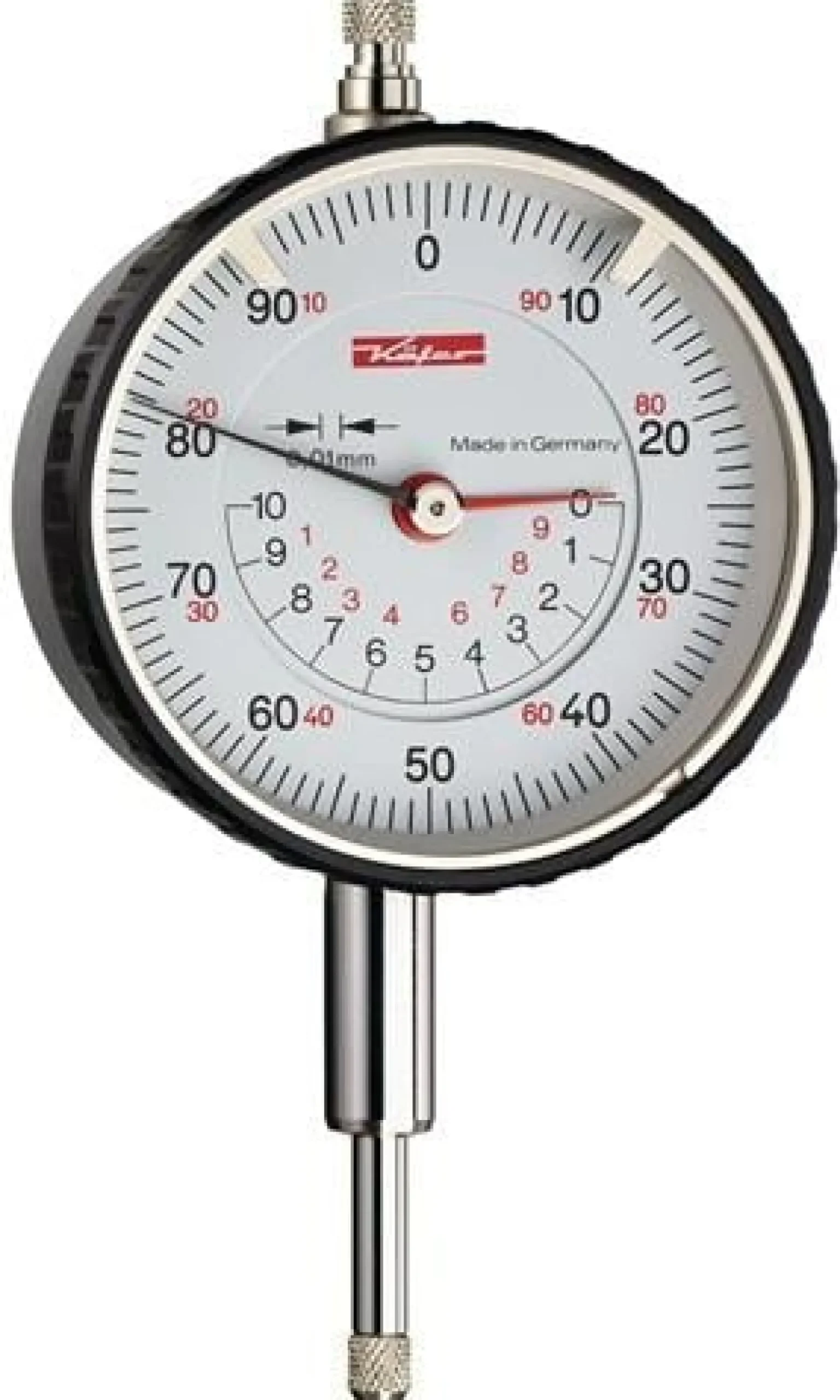 KÄFER Messuhr M2 TK 10mm Abl.0,01mm konzentrische Anzeige - 10022