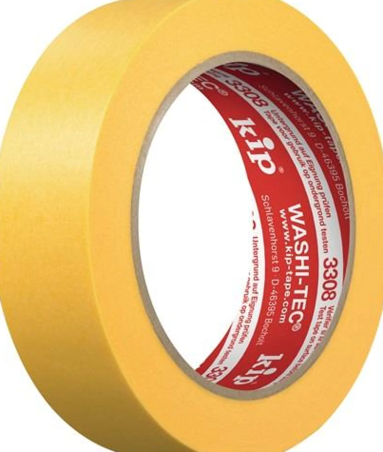 KIP Abdeckband 3308 WASHI-TEC Premium PLUS glatt 50 m x 48 mm - 3308-48