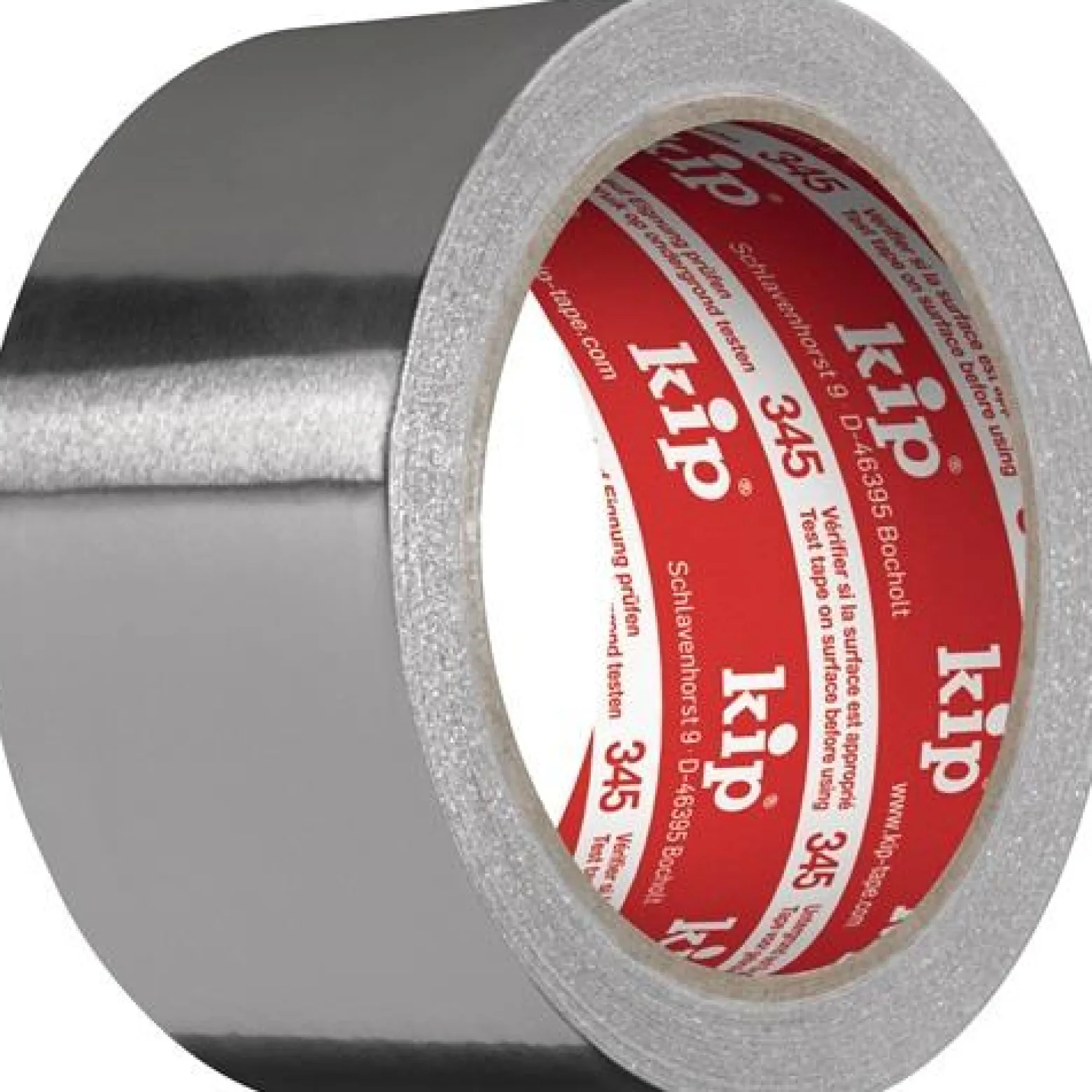 KIP Aluminiumklebeband 345 mit Liner 50 m - 345-32