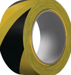 kip Warnband Extra 339 PVC schwarz / gelb - 339-57