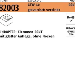 Klemmen R 82003 GTW 40 BSNT M12 galv.verz. 1 Stück LINDAPTER