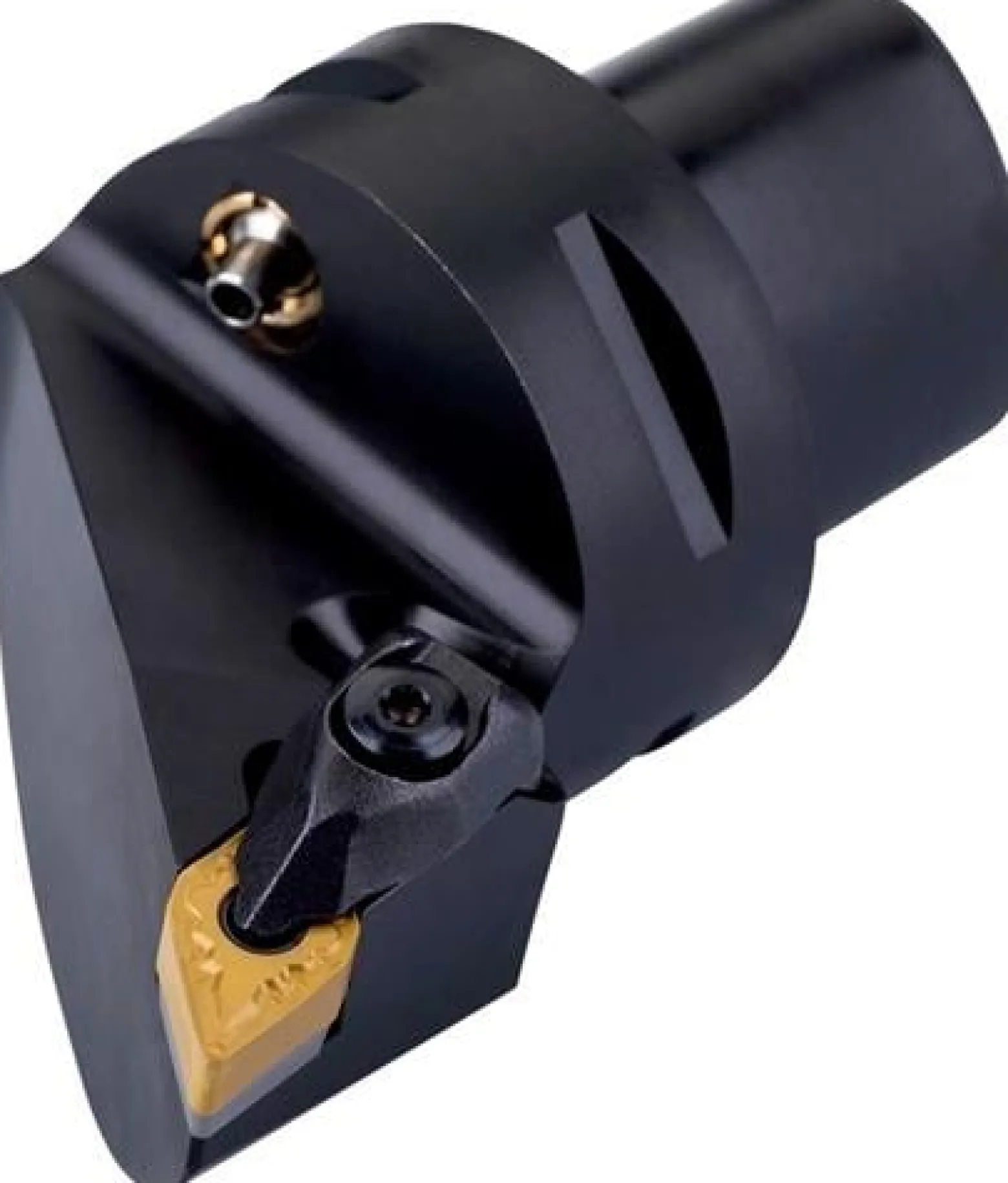 Klemmhalter ISO C4-DDJNR-27050-11 D.40mm m. Polygonkupplung Rechtslauf