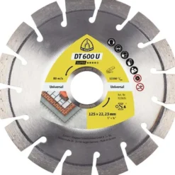 KLINGSPOR Diamanttrennscheibe DT 600 U Supra D.350mm Bohr.20mm 10mm 24mm - 325194