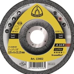 KLINGSPOR Schruppscheibe A 24 R Supra D 230 x S 6 mm - 13433
