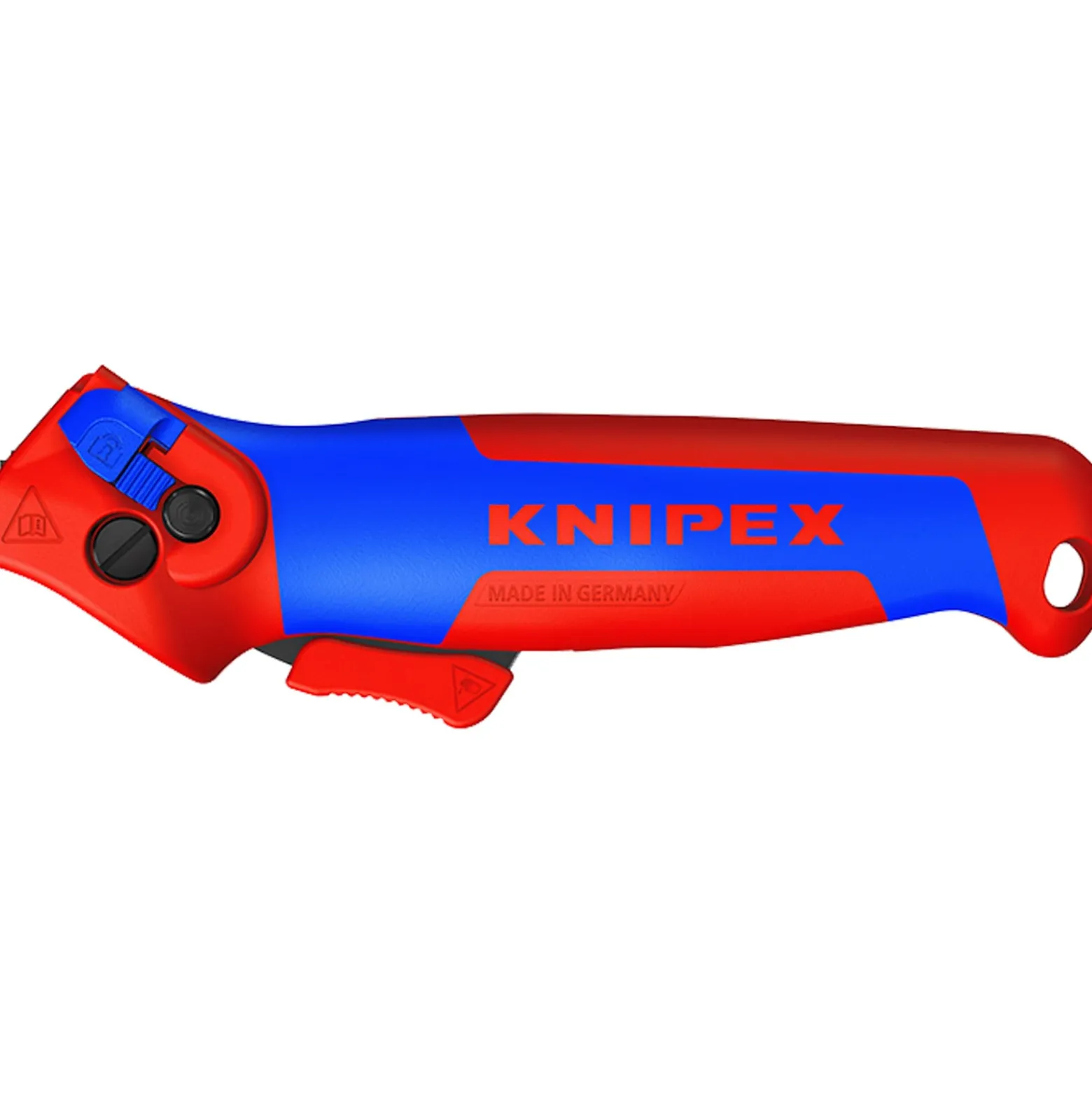 Knipex Abmantelungsmesser mit Gleitschuh und Ratschenfunktion - 1650145SB