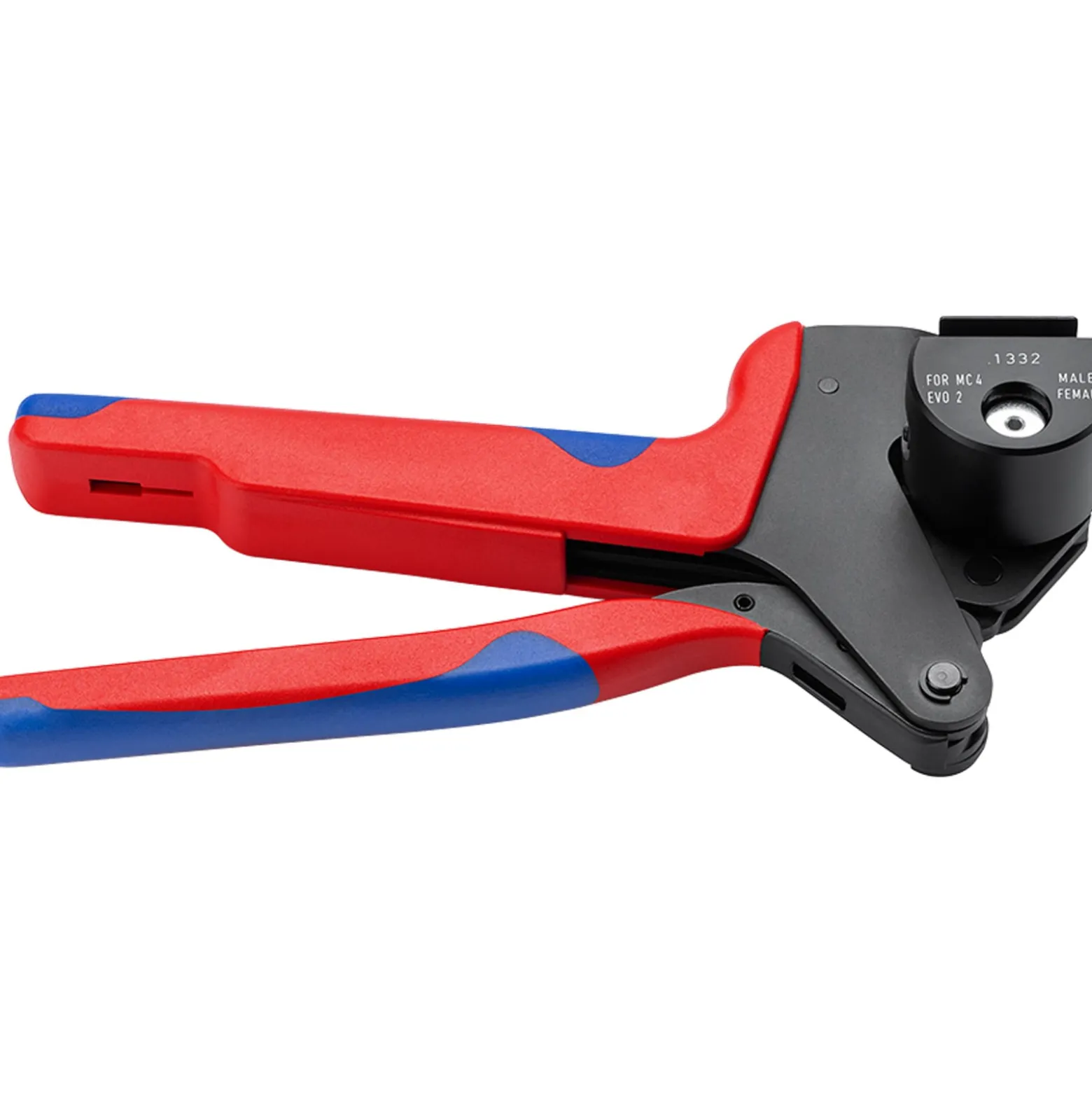Knipex Crimp-Systemzange MC4 EVO2 brüniert 200 mm - 974366EVO