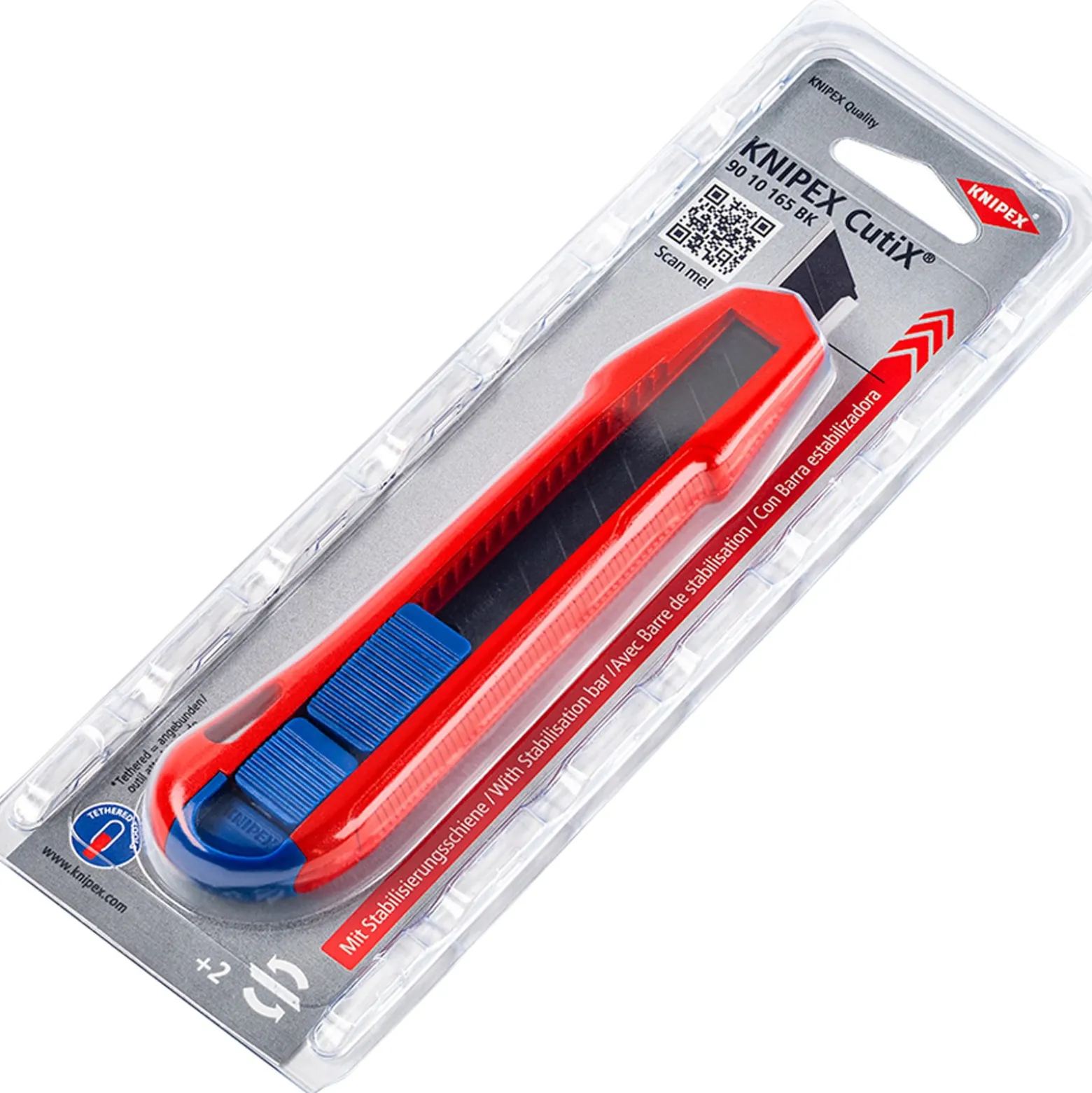 Knipex CutiX Universalmesser - 9010165BK