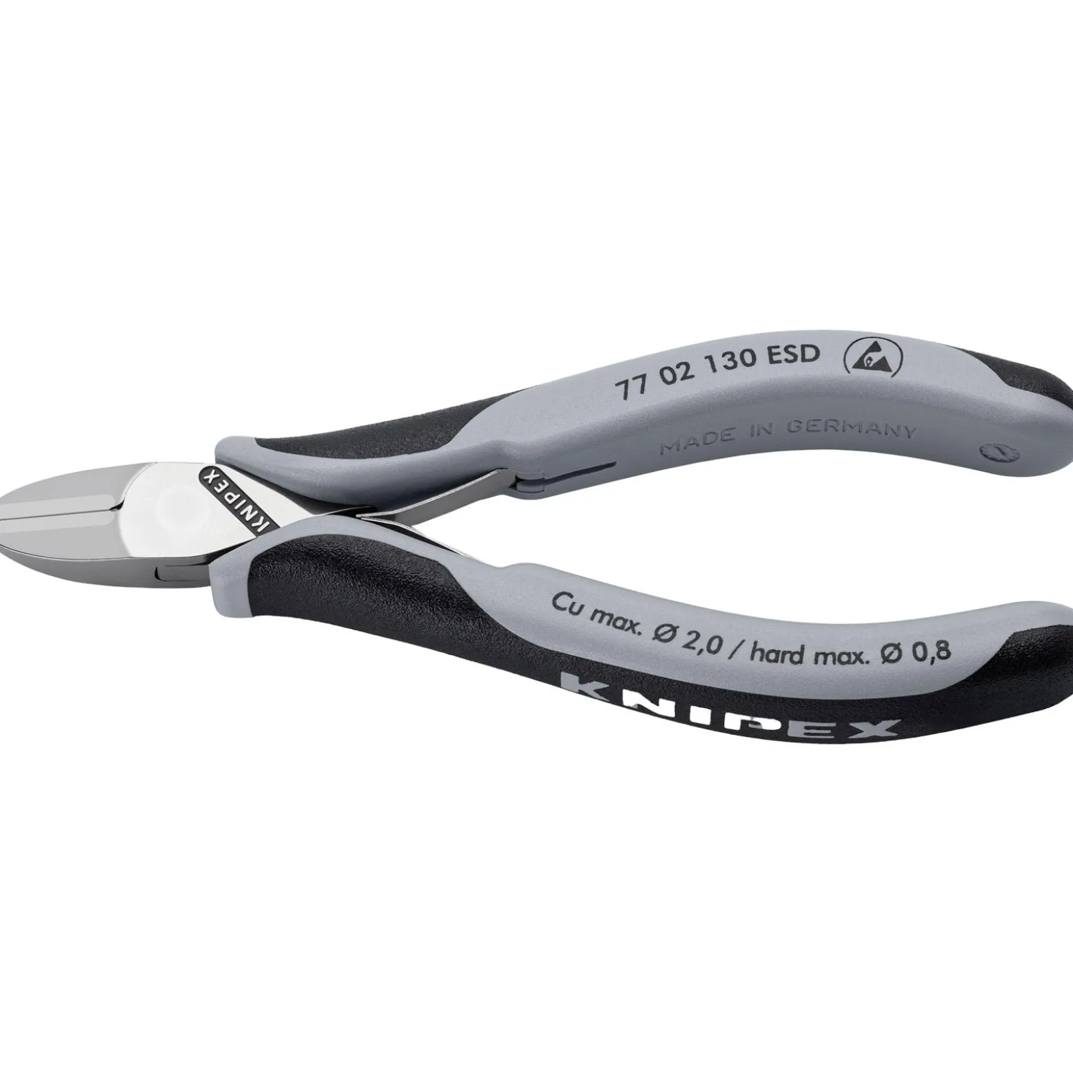 Knipex Elektronik-Seitenschneider ESD - 7702130ESD