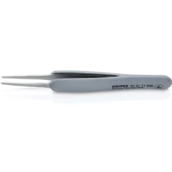 Knipex Gummi-Pinzette ESD Edelstahl 123 mm - 922111ESD