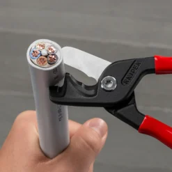 Knipex StepCut® XL Kabelscheren mit Stufenschnitt mit Kunststoff überzogen brüniert - 9511225
