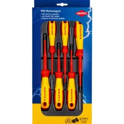 Knipex VDE Schraubendreher-Set PlusMinus / Schlitz 6tlg. - 002012V05
