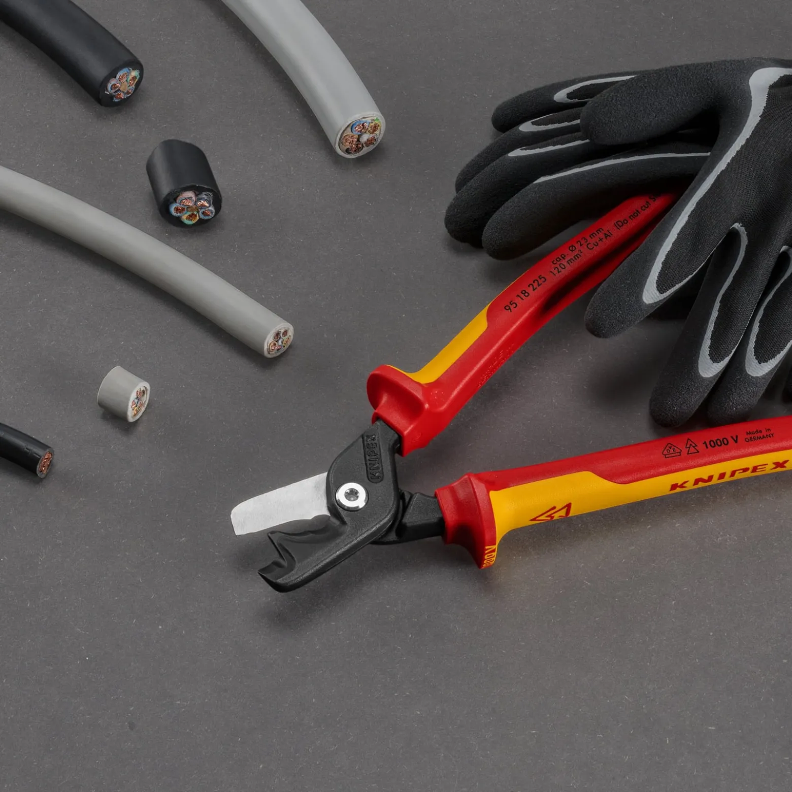 Knipex VDE StepCut® XL Kabelschere - 9518225