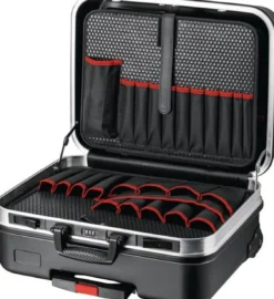 Knipex Werkzeugkoffer Big Basic Move leer Leerkoffer - 002106LE