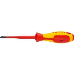 Knipex 1x Schraubendreher Pozidriv® (Slim) für Kreuzschlitzschrauben -982502SL