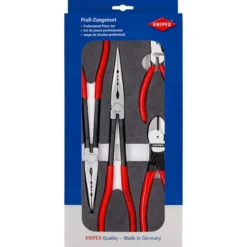 Knipex Zangen-Set 4tlg. in Schaumstoffeinlage - 002001V16