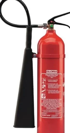 Kohlendioxidfeuerlöscher 5kg 89 B m.Wandh.