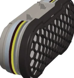 Kombinationsfilter CleanSpace™ PAF-0051 f.CleanSp 2,Ex u.Ultra TM3 ABE1 P3 SL R