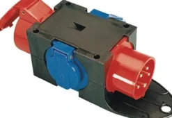Kompaktverteiler CEE-16 A,5-polig 1xCEE 16 A,2x230V