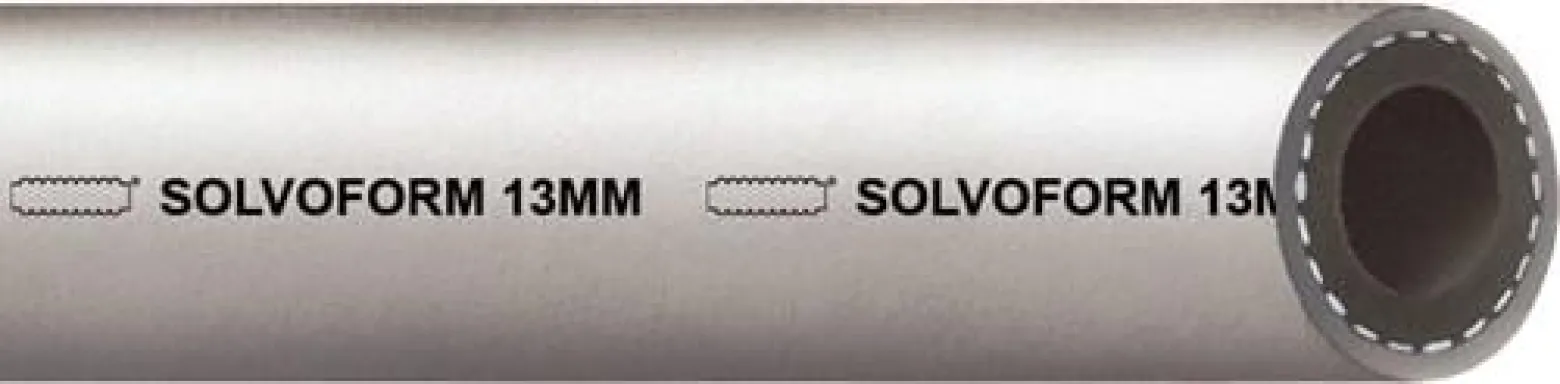 Kompressorschlauch SOLVOFORM ID 8,0mm AD 15,0mm L.50m Grau TEGUMA