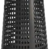 Korbständer D525xH880mmPP schwarz Deckel gelb f.120l Säcke