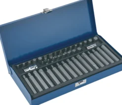 Kraftschraubersatz 40-tlg.lang,Schlitz/PH/i6-KT./XZN/T TECWERK