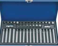 Kraftschraubersatz 40-tlg.lang,Schlitz/PH/i6-KT./XZN/T TECWERK