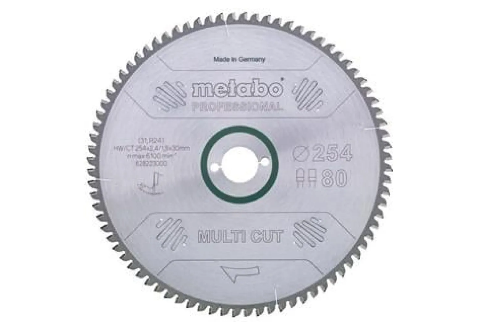 Kreissägeblatt multi cut professional HW/CT 254x30x2,4/1,8 D254xB2,4x30mm 80Z.