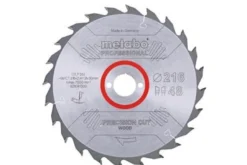 Kreissägeblatt precision cut wood professional D216xB2,4xBohrung30mm 48Z. WZ