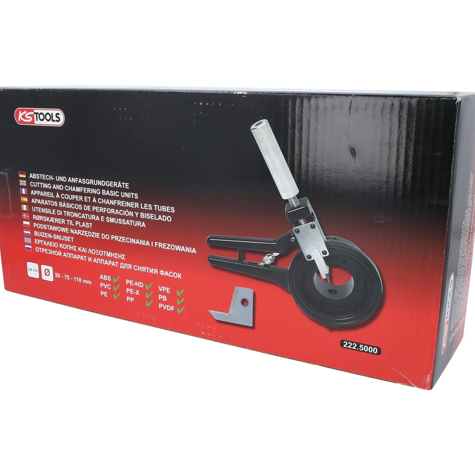 KS TOOLS Abstech- und Anfasgrundgerät 110 mm - 222.5000