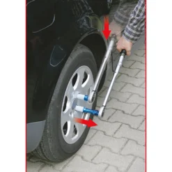 KS TOOLS 1/2" Alu-Felgen Kraft-Stecknuss XL 17 mm - 515.2040