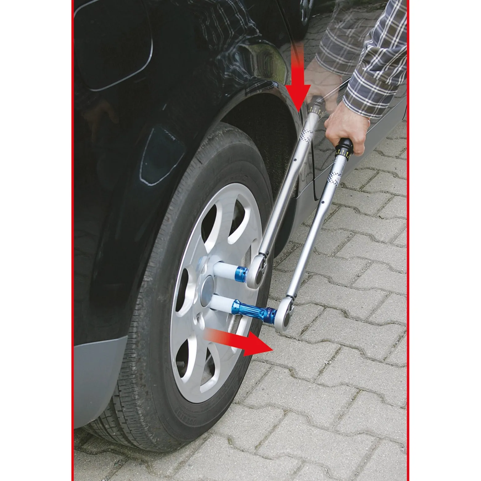 KS TOOLS 1/2" Alu-Felgen Kraft-Stecknuss XL 17 mm - 515.2040