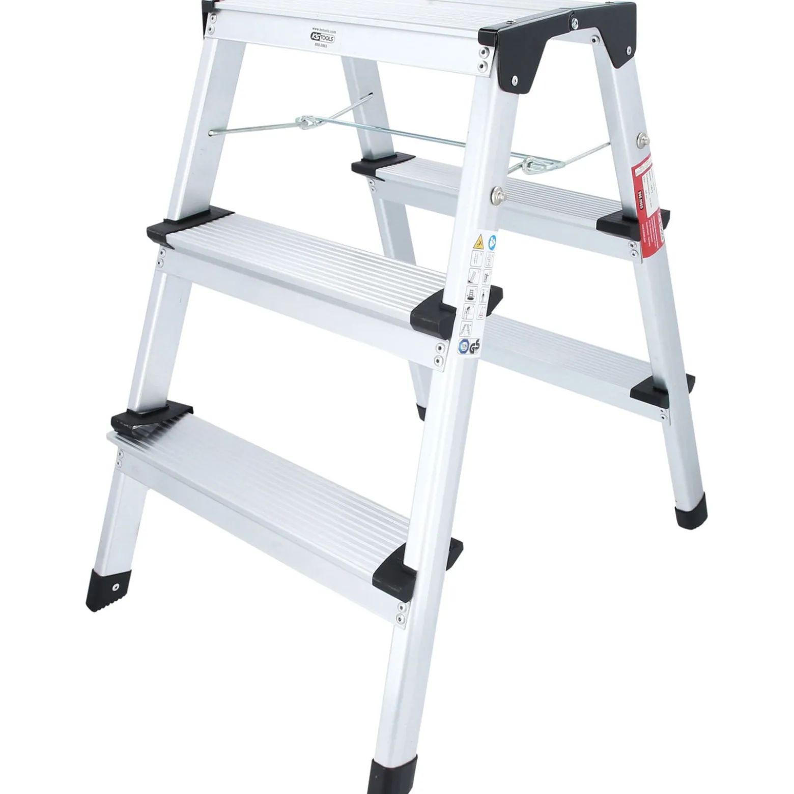 KS TOOLS Aluminium-Stufen-Stehleiter - 800.0965