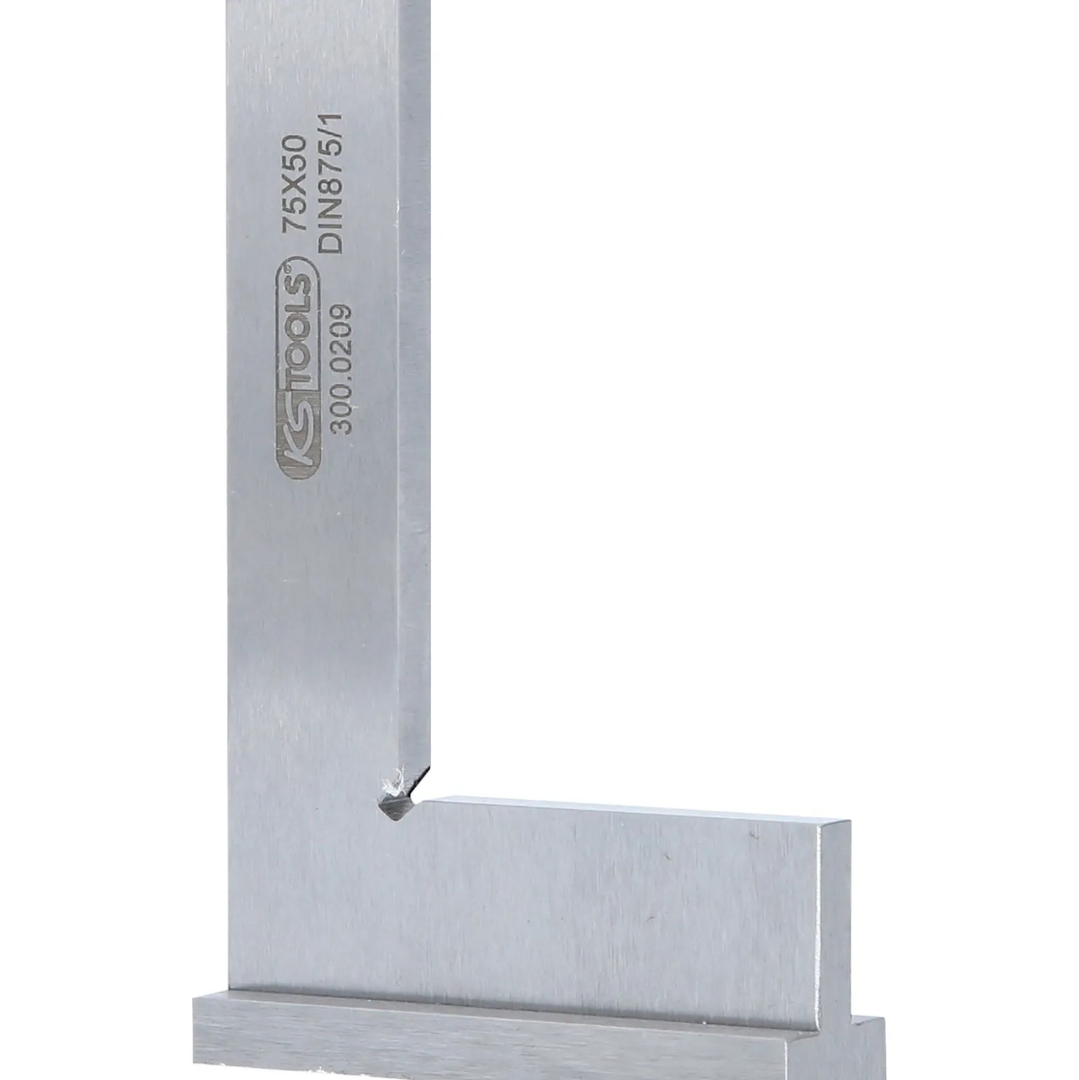 KS TOOLS Anschlagwinkel nach DIN 875/1 75 mm - 300.0209