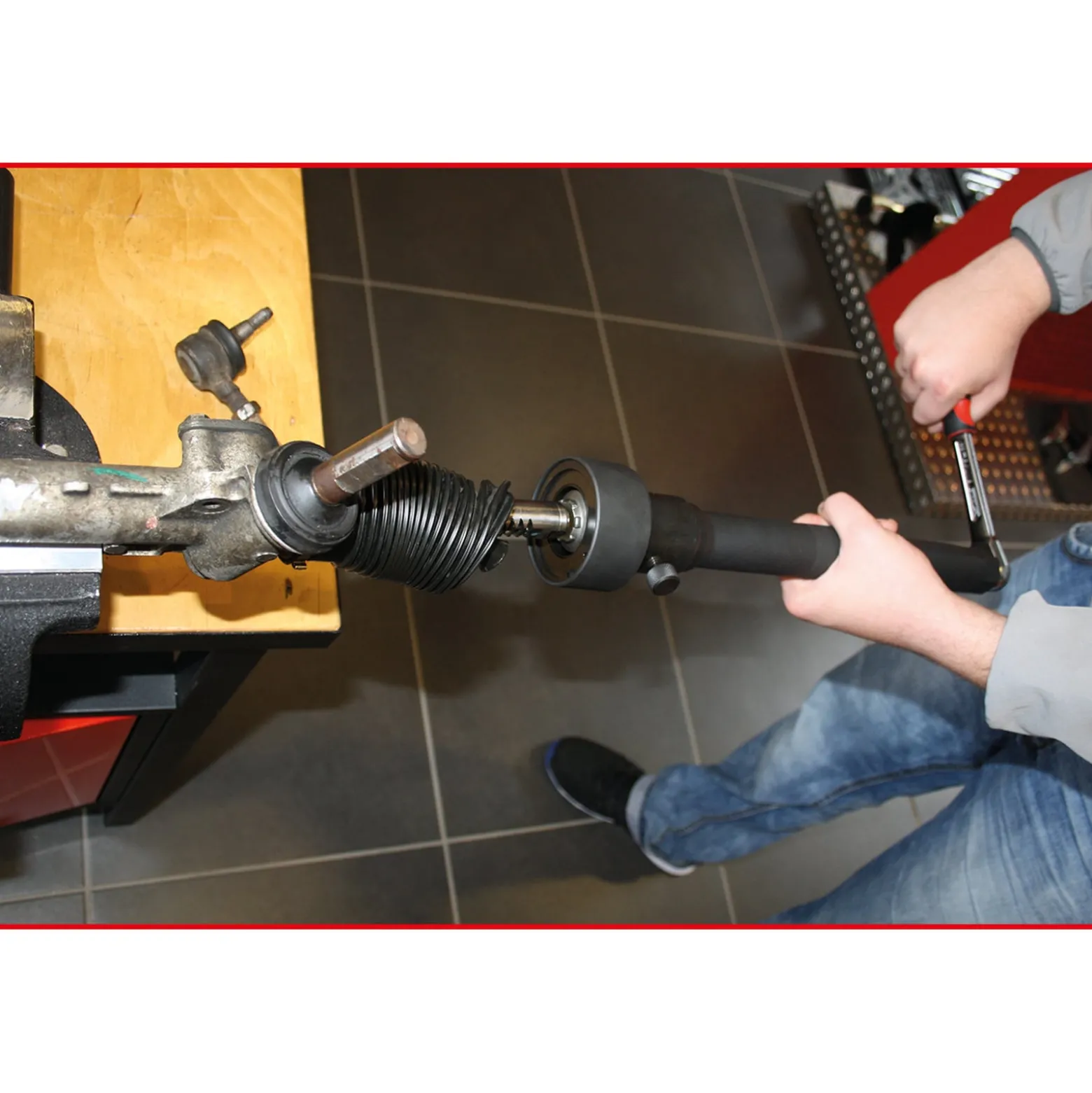 KS TOOLS Axialgelenk-Spezialschlüssel-Satz 4tlg. - 150.1125
