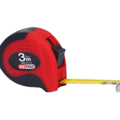 KS TOOLS Bandmaß mit Feststeller schwarz-rot 3m - 300.0113