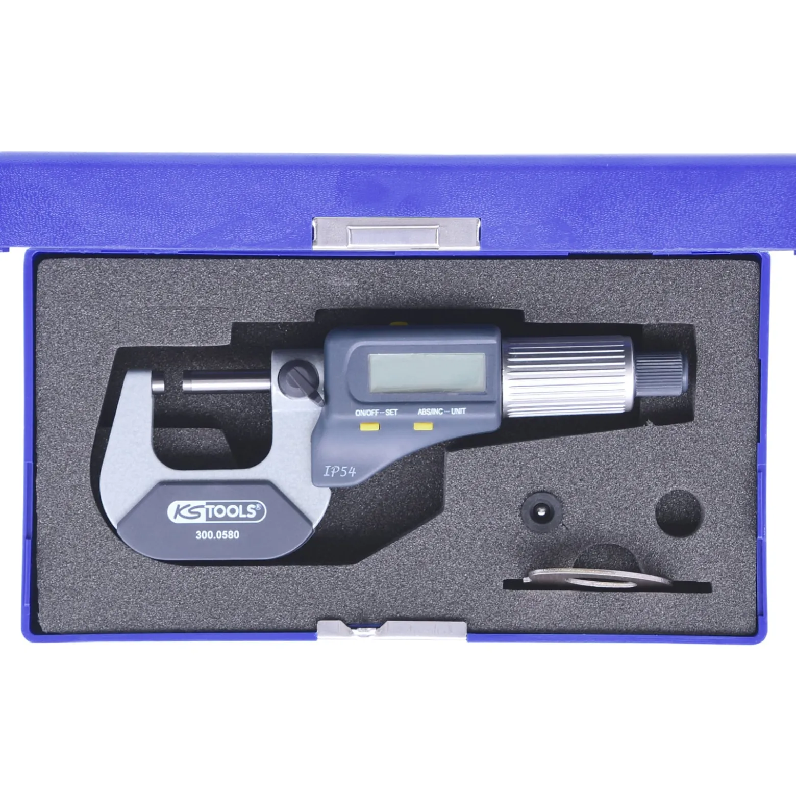 KS TOOLS Bügelmessschraube digital 0-25 mm - 300.0580