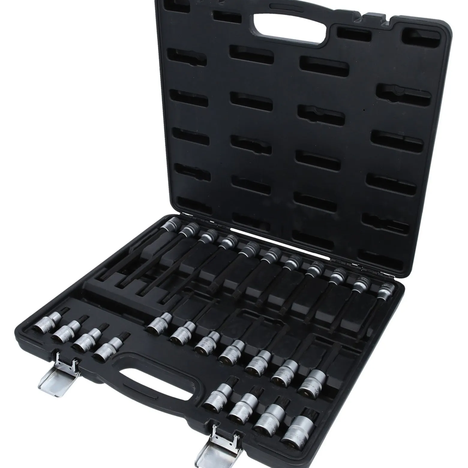 KS TOOLS 1/2" Bit-Stecknuss-Satz für Vielzahn (XZN)-Schrauben 26tlg. - 911.4540