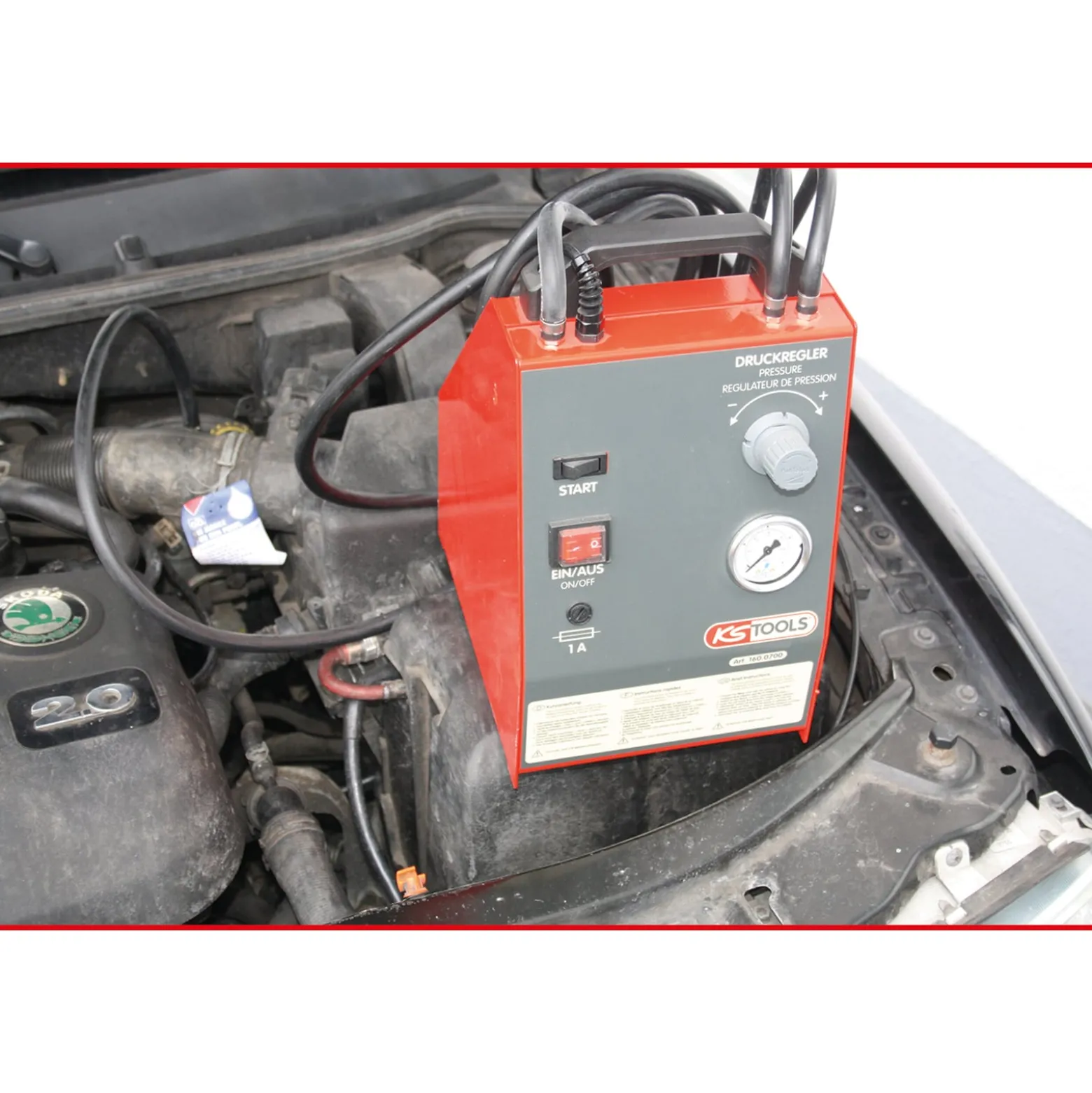 KS TOOLS Bremsenwartungsgerät KS5 5 l - 160.0700