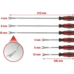 KS TOOLS Clip-Löse-Satz 6tlg. - 140.2370