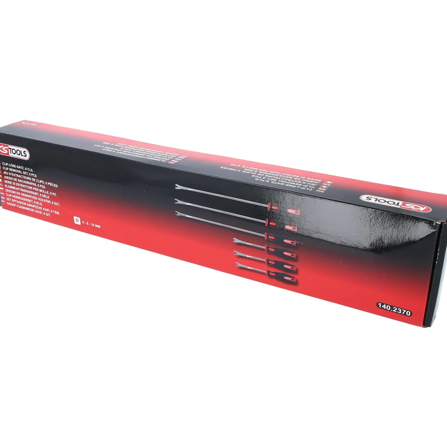 KS TOOLS Clip-Löse-Satz 6tlg. - 140.2370