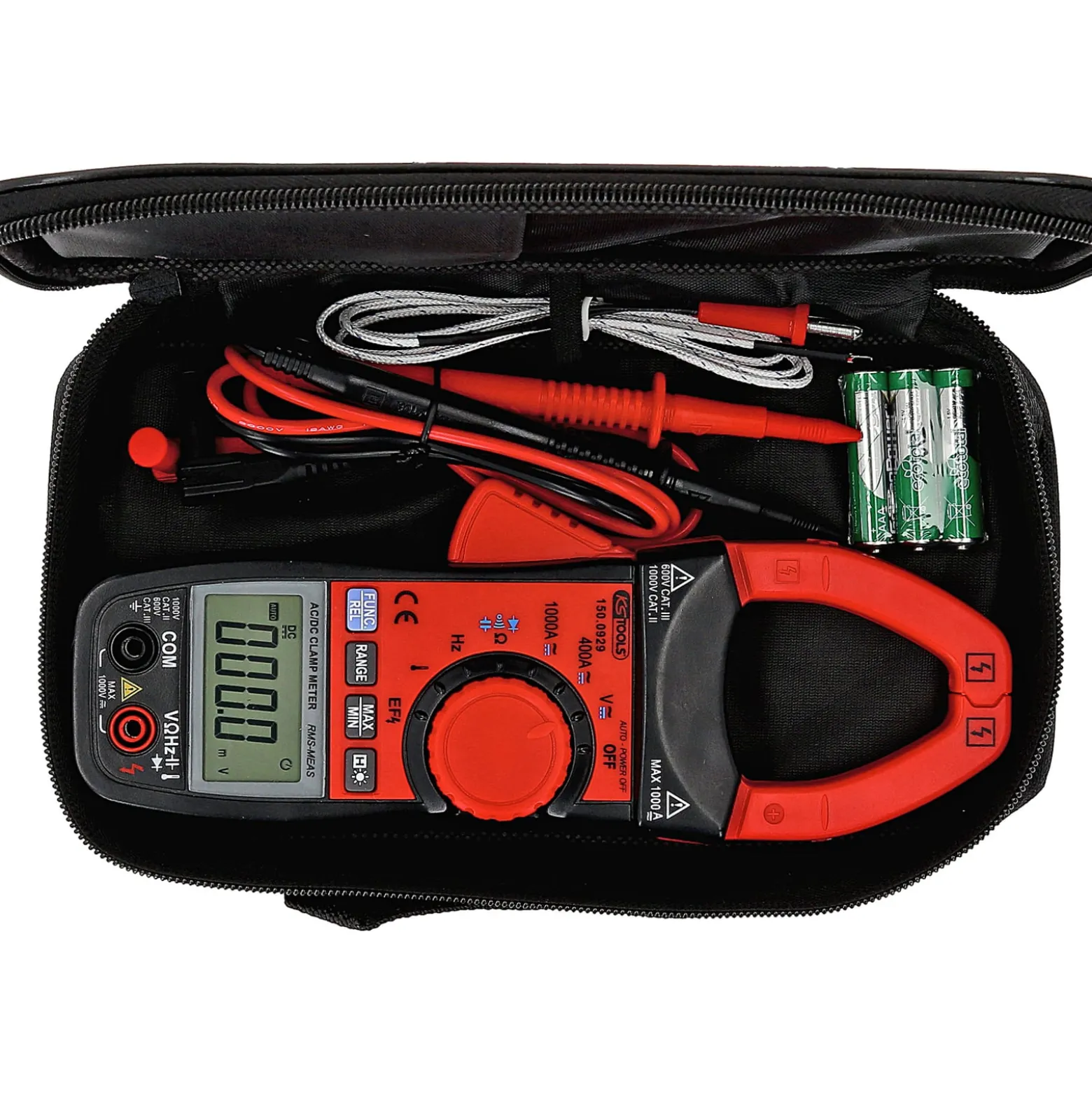 KS TOOLS Digital Amperezangen-Satz 1000A 3tlg. - 150.0929
