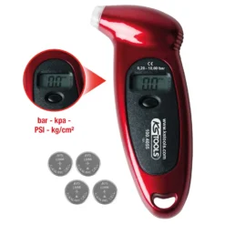KS TOOLS Digitaler Reifendruckmesser 0,20 - 10 bar - 100.4055