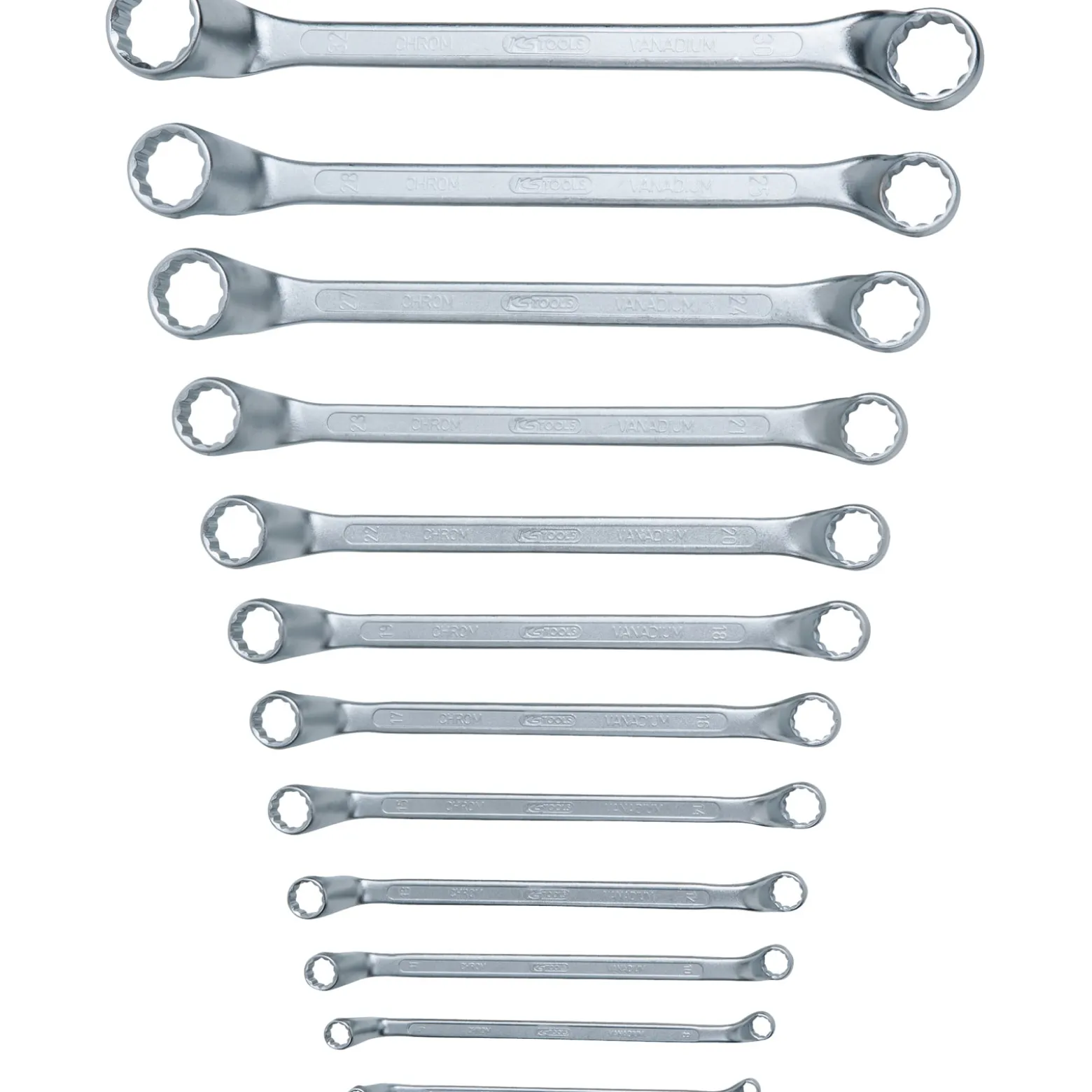 KS TOOLS Doppel-Ringschlüssel-Satz 12tlg. gekröpft 6-32 mm - 517.0250