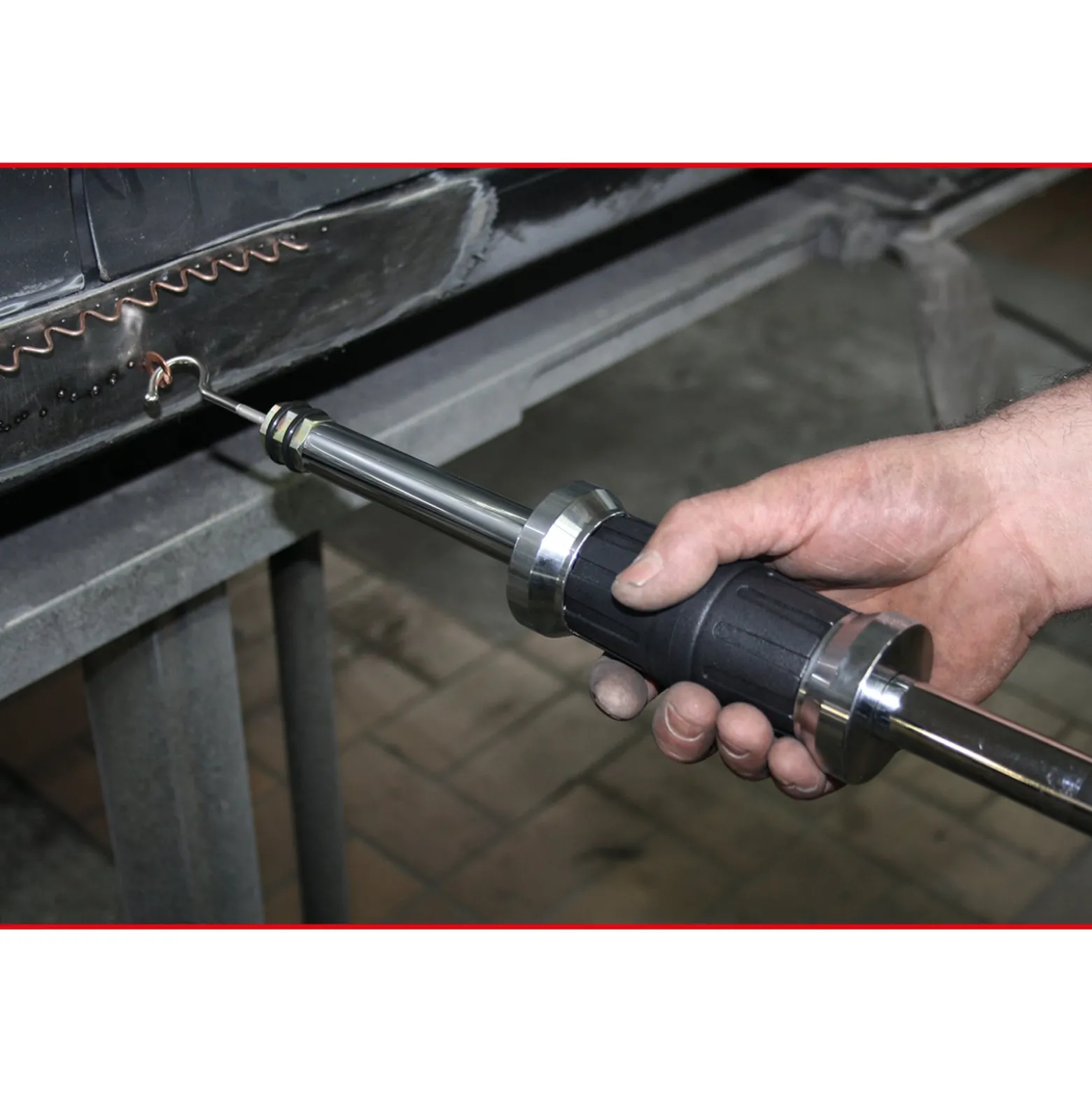 KS TOOLS Druckluft-Ausbeulhammer-Satz 5tlg. - 140.2080