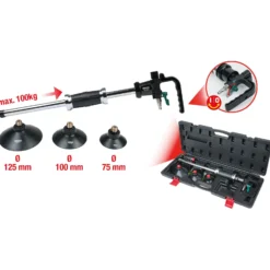 KS TOOLS Druckluft-Ausbeulhammer-Satz 5tlg. - 140.2080