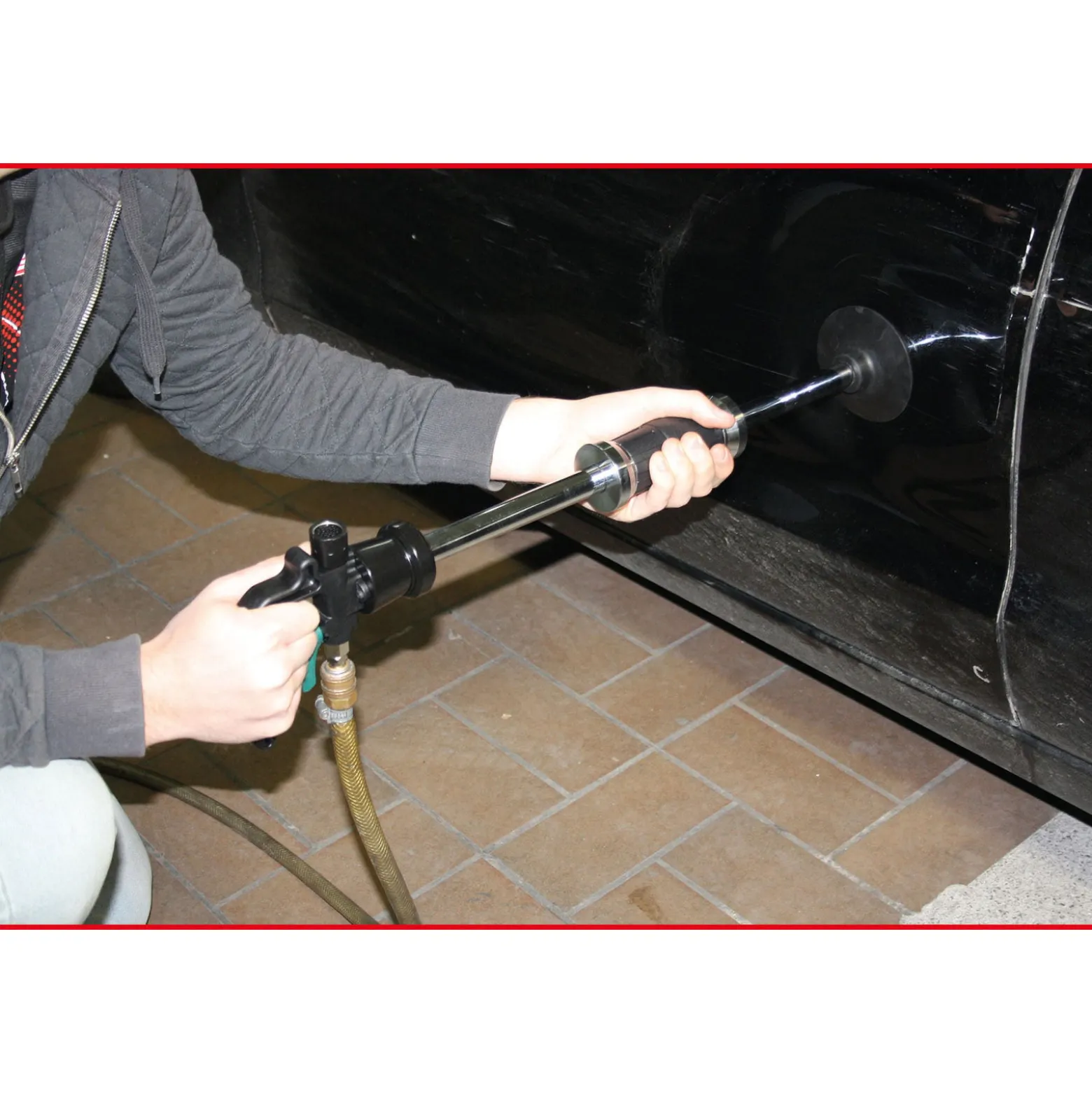 KS TOOLS Druckluft-Ausbeulhammer-Satz 5tlg. - 140.2080